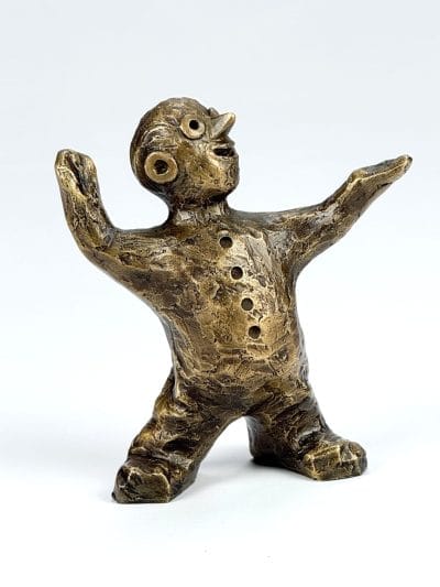 Den-fremsynede-af-Palle-Mernild-bronzeskulptur