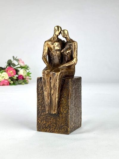Lykke-af-Palle-Mernild-bronzeskulptur
