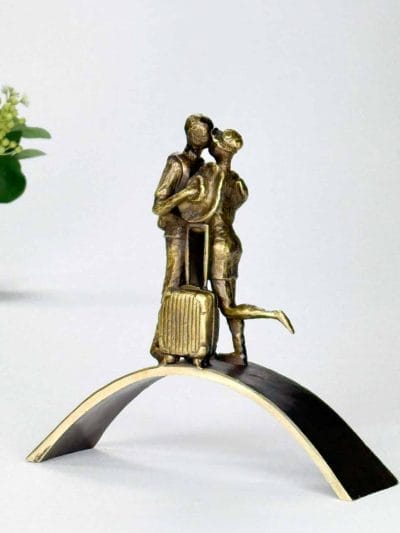 Rejse-gennem-livet-af-Palle-Mernild-bronzeskulptur