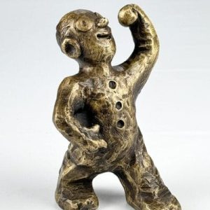 Fighteren-af-Palle-Mernild-bronzeskulptur