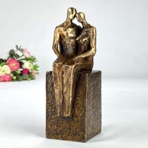 Lykke-af-Palle-Mernild-bronzeskulptur